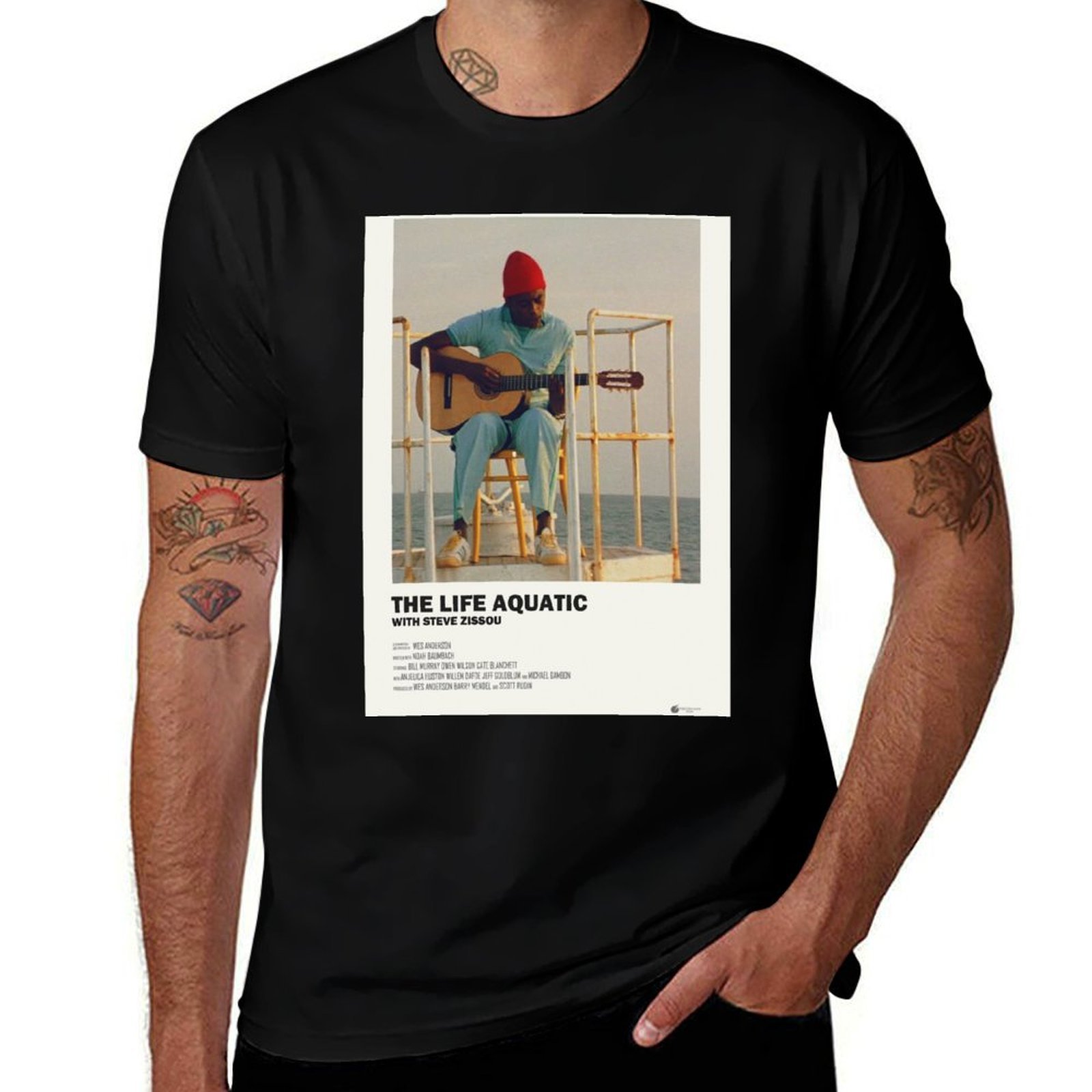 Aquatic Sports Activities - The Life Aquatic Poster T-Shirt Active