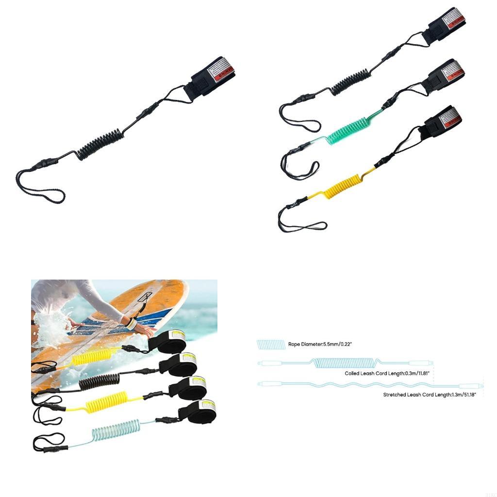 Stand Up Paddle Leash - Coiled Leash Stand-Up Paddle Board Hand