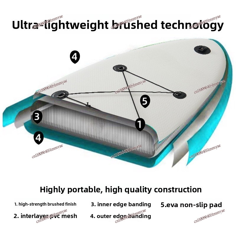 New Inflatable PVC Stand Up Pa - Aquatic Sports Activities ulasan dan harga