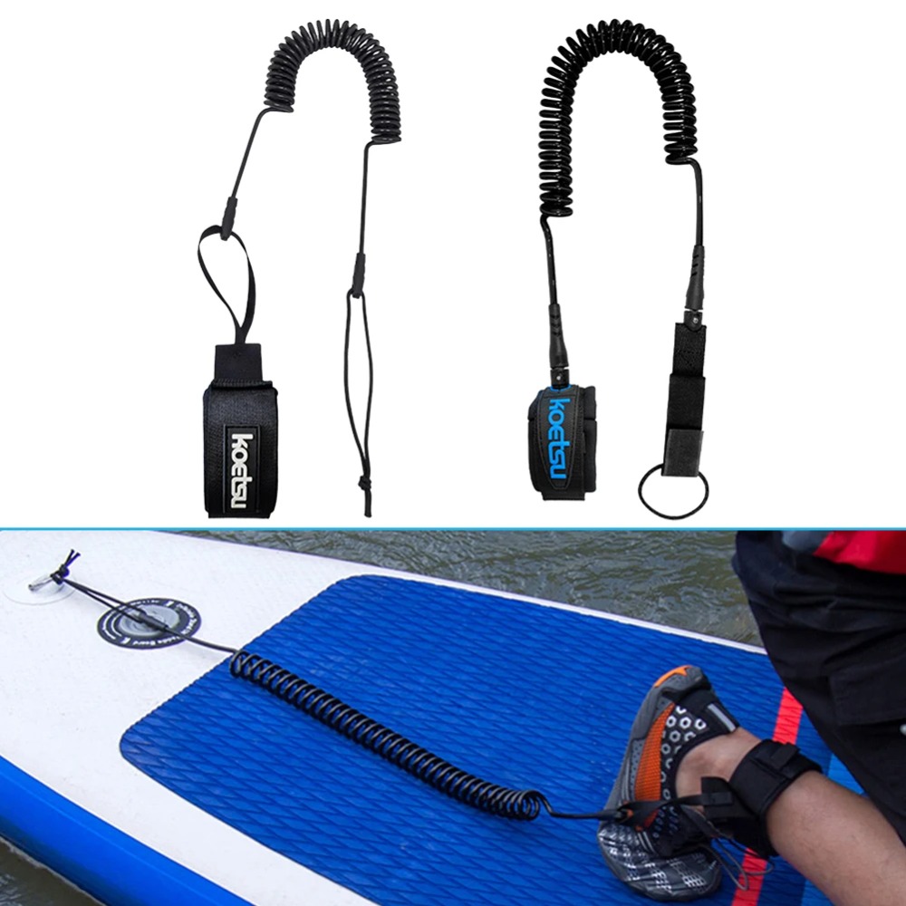 Elastic Sup Board Foot Leg Rop - Stand Up Paddle Leash ulasan dan harga