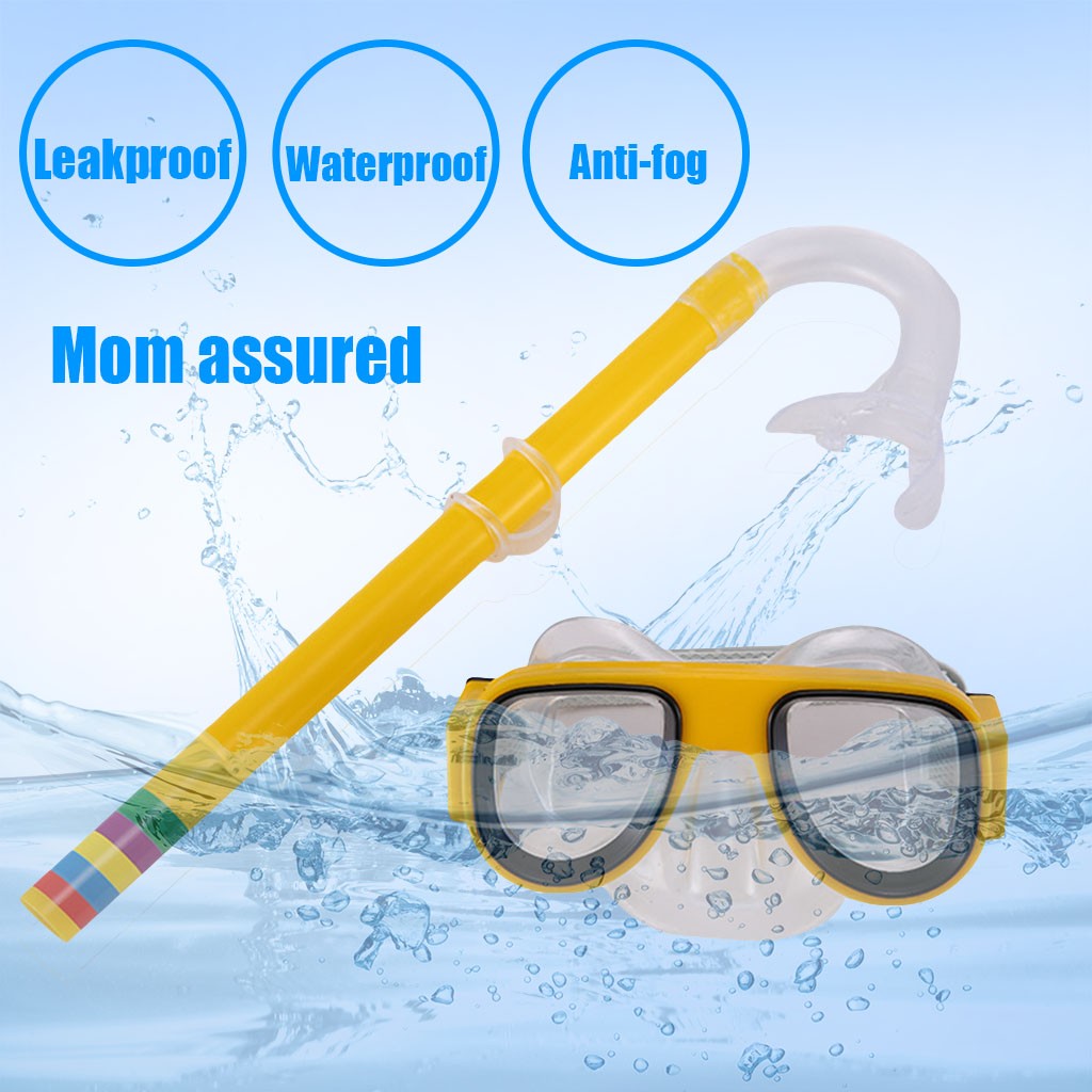 Summer Children Diving Goggle  - Snorkel Dry Top ulasan dan harga