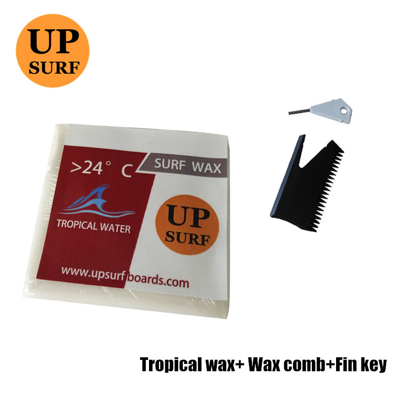Surf Wax/surf wax comb/Fin Key - Surfboard Wax Tropical ulasan dan harga
