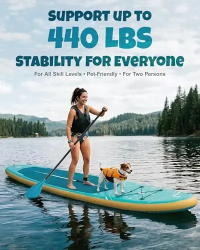 Extra Wide Iatable Stand Up Pa - Stand Up Paddle Leash ulasan dan harga