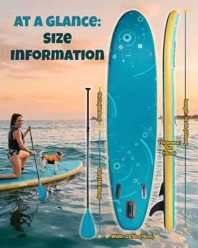 Extra Wide Iatable Stand Up Pa - Stand Up Paddle Leash ulasan dan harga
