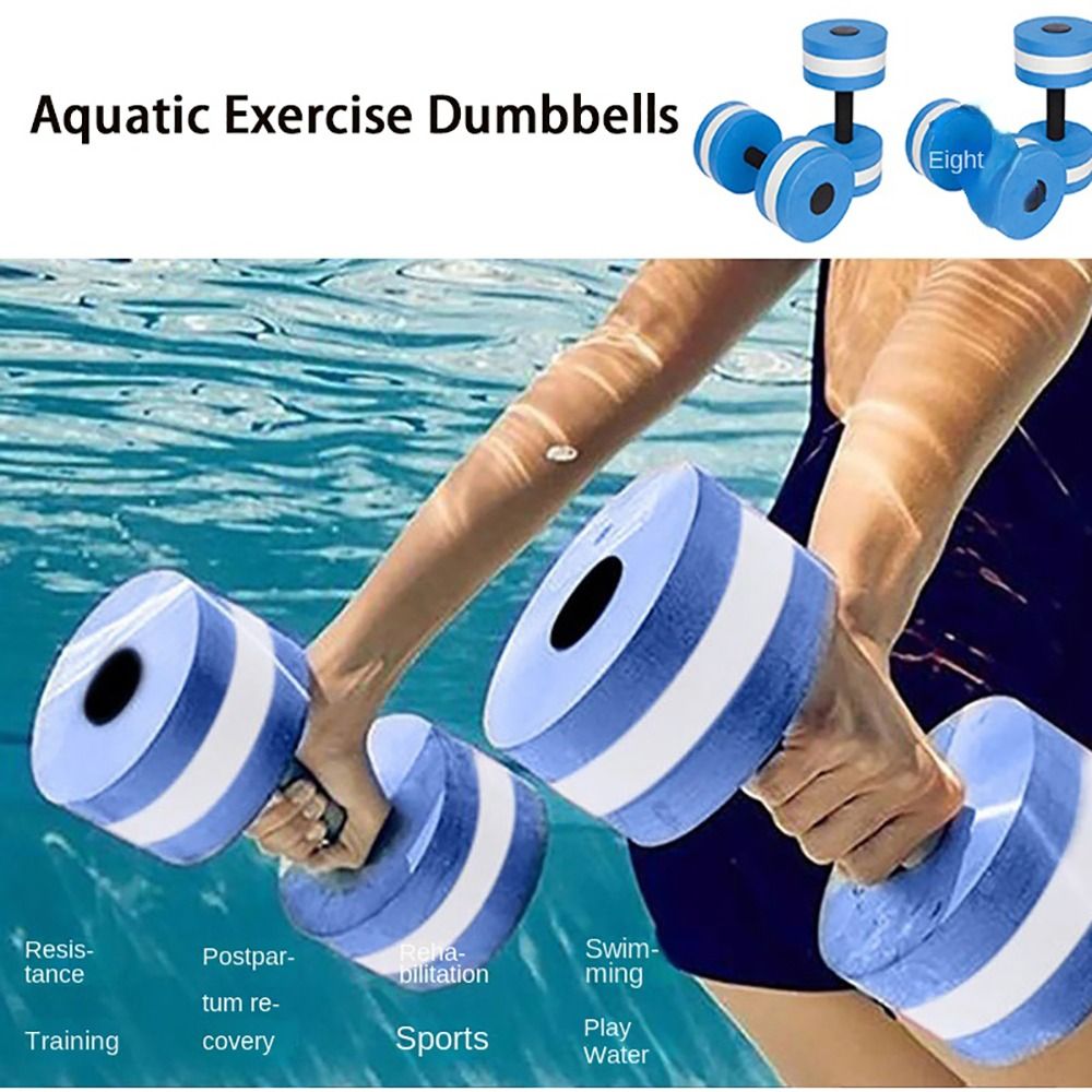 Multicolor EVA Water Dumbbell  - Aquatic Sports Equipment ulasan dan harga