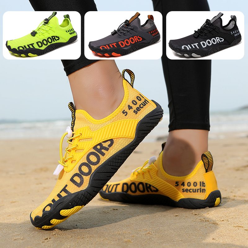 Men Water Shoes Beach Barefoot - Snorkel Dry Top ulasan dan harga