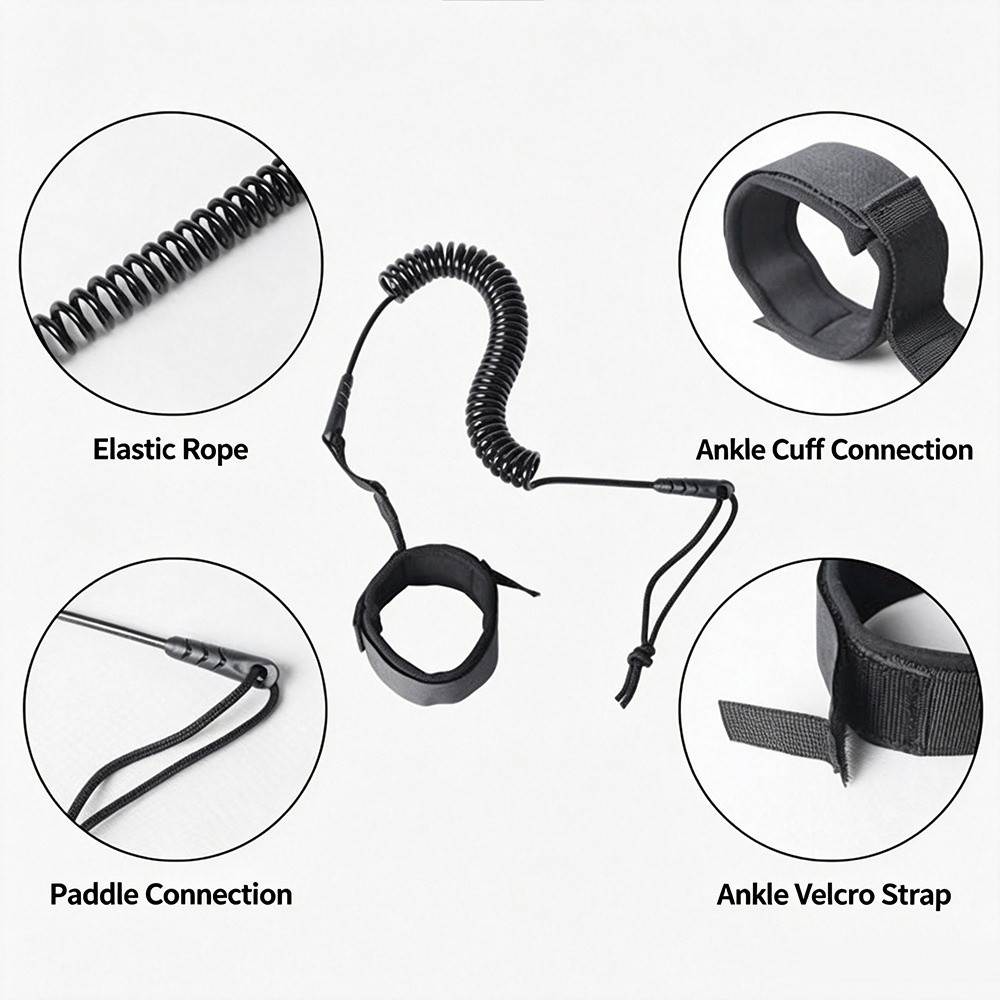 High Quality 5mm/10ft Surfboar - Stand Up Paddle Leash ulasan dan harga